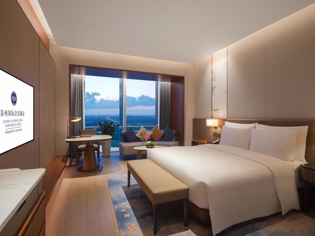 Suzhou International Conference Hotel Bagian luar foto
