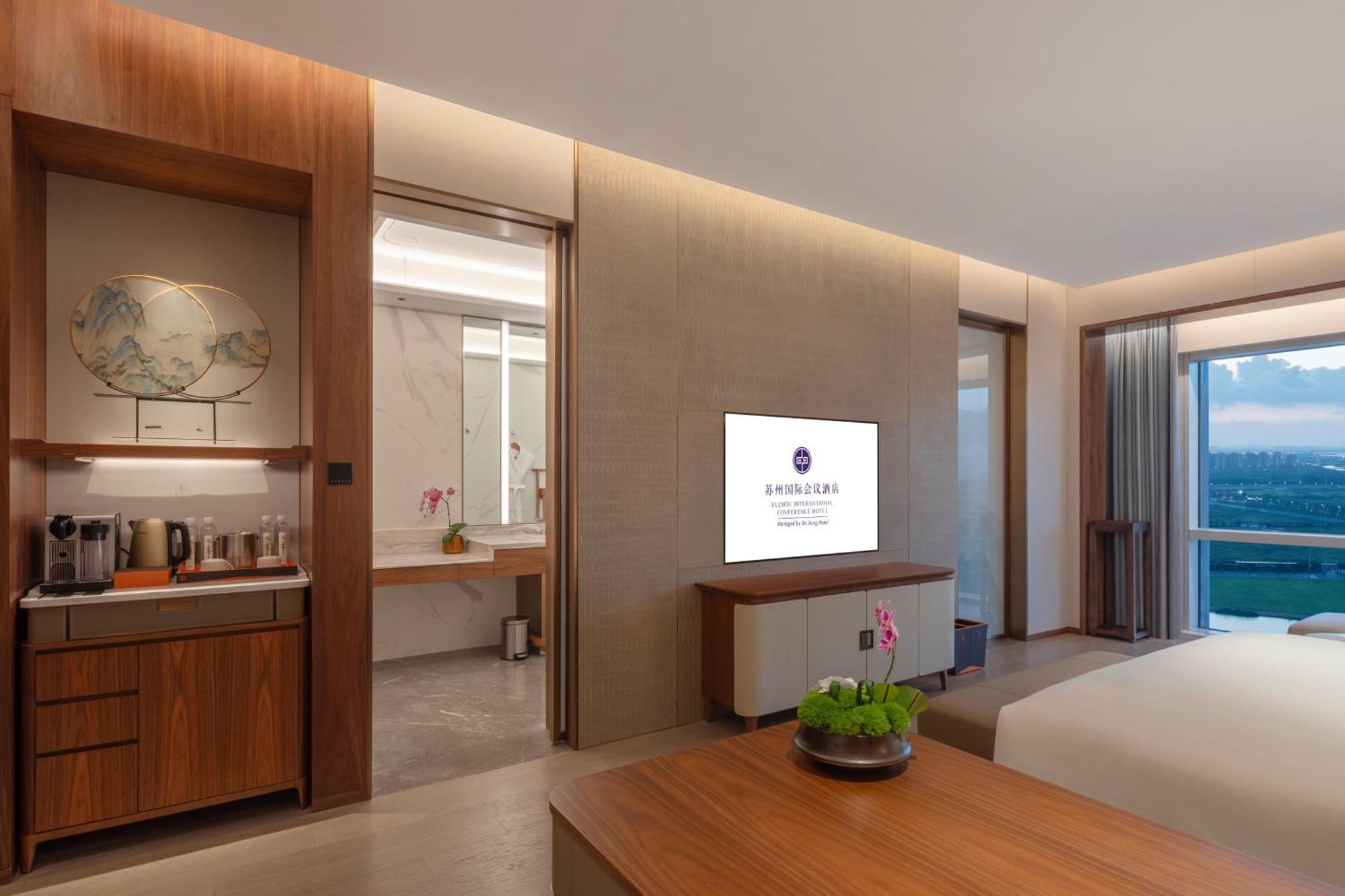 Suzhou International Conference Hotel Bagian luar foto