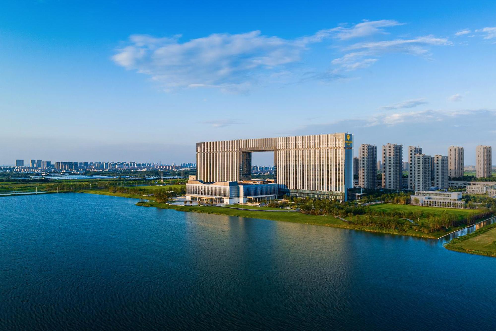 Suzhou International Conference Hotel Bagian luar foto
